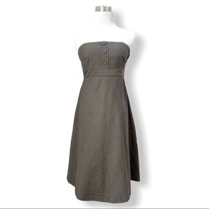 Gap Gray Strapless Empire A-line Dress [Sz: 18]